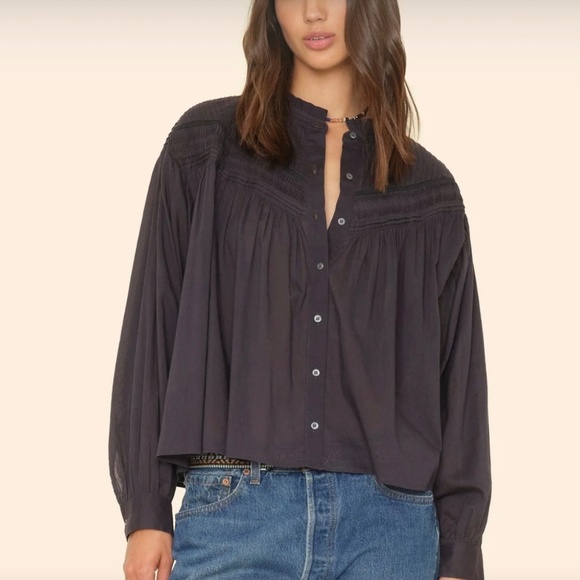NWT Xirena Clara Top in Obsidian - Medium - Picture 1 of 13